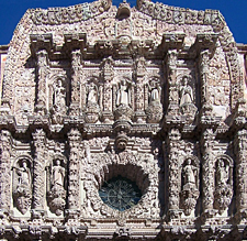 d&eacute;tail de la cath&eacute;drale de Zacatecas