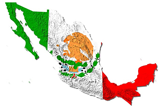 carte du Mexique