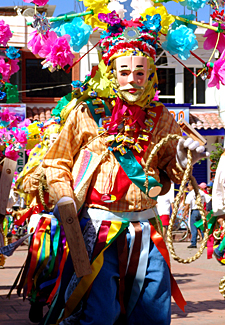 carnaval de l'&eacute;thnie zoque au Chiapas