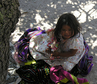jeune enfant &agrave; El Divisadero