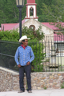 tarahumara &agrave; Creel (&eacute;tat de Chihuahua au Mexique)