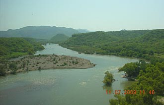 El Fuerte sur le pont Aguacaliente