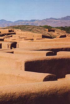 vue du site arch&eacute;ologique de Paquim&eacute; (&eacute;tat de Chihuahua au Mexique)