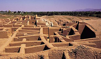vue du site arch&eacute;ologique de Paquim&eacute; (&eacute;tat de Chihuahua au Mexique)
