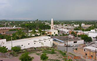 vue sur El Fuerte (Sinaloa)