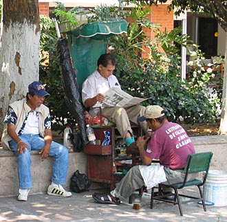cireurs de chaussures