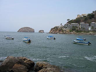 Plage Mismaloya &agrave;  Puerto Vallarta