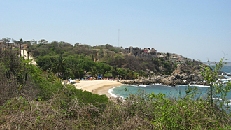 plage Carrizalillo (une des nombreuses plages de Puerto Escondido)