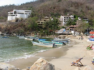 plage de Tomatl&aacute;n, (Costalegre, Mexique)
