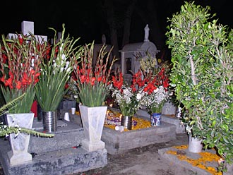 cimeti&egrave;re de Mixquic