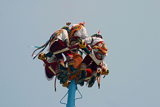 Voladores de Papantla (Veracruz, Mexique)