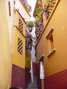 callejón del beso (Guanajuato, Mexique)