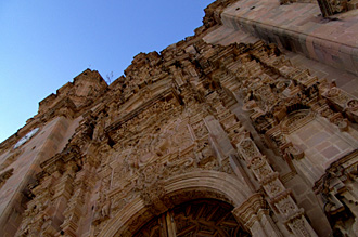 entr&eacute;e Templo de la Valenciana (Guanajuato, Mexique)