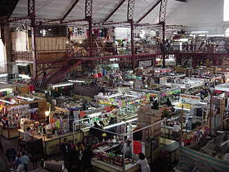 Int&eacute;rieur march&eacute; Hidalgo (Guanajuato, Mexique)