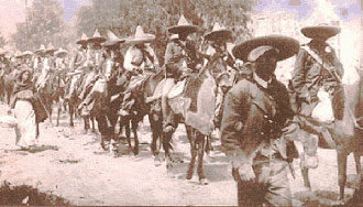 la r&eacute;volution mexicaine (source : pr&eacute;sidence du mexique)