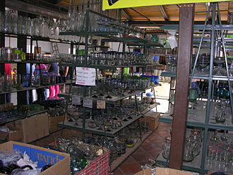 magasin et soufflerie de verre &agrave; Tonal&aacute;