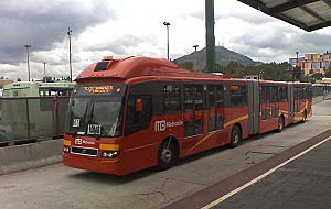 Metrob&uacute;s de la ville de Mexico