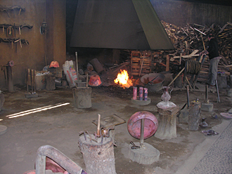 travail du cuivre &agrave; santa clara del cobre