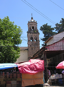 &eacute;glise de Quiroga (&eacute;tat du Michoac&aacute;n)