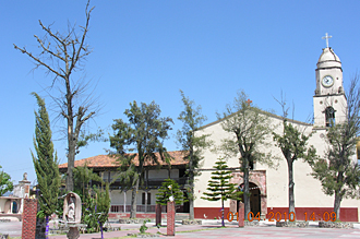 &eacute;glise de Jar&aacute;cuaro (&eacute;tat du Michoac&aacute;n)