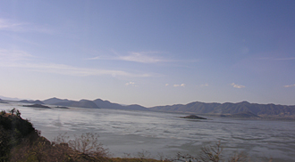 lagune de Cuitzeo (Michoac&aacute;n, Mexique)