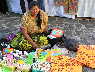 march&eacute; artisanal de Uruapan