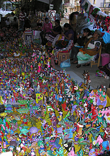 march&eacute; artisanal de Uruapan
