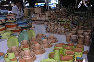march&eacute; artisanal de Uruapan