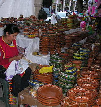 march&eacute; artisanal de Uruapan