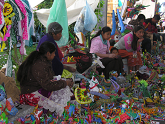 march&eacute; artisanal de Uruapan
