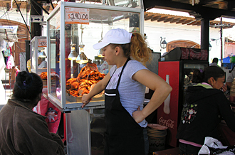 march&eacute; des antojitos &agrave; uruapan