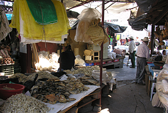 march&eacute; alimentaire de patzcuaro