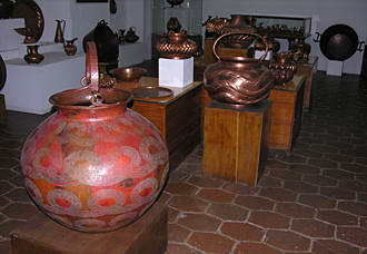 int&eacute;rieur du mus&eacute;e du cuivre