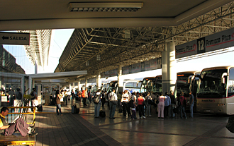 Terminal bus &agrave; Morelia (Michoac&aacute;n, Mexique)