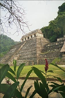 Temple des Inscriptions - C&eacute;l&egrave;bre mausol&eacute;e de Pakal le Grand &agrave; Palenque (&eacute;tat de Chiapas, Mexique)