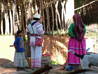 indiens huichols au Mexique
