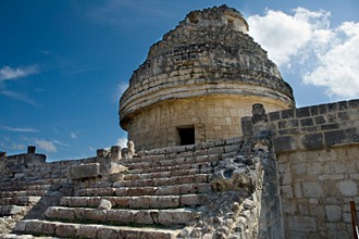 la Tour d'El Caracol (Chich&eacute;n Itz&aacute;, Yucat&aacute;n, Mexique)