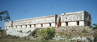 palais du gouverneur &agrave; Uxmal