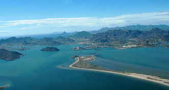 vue sur la Basse Californie  (Mexique)