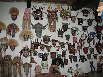 masques des ethnies du nord-ouest du Mexique