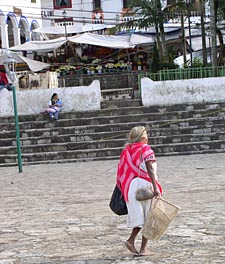 indienne nahua &agrave; Cuetzal&aacute;n