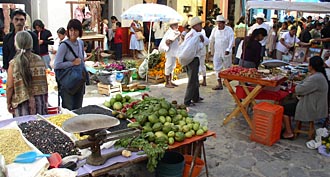 march&eacute; de Cuetzal&aacute;n (&eacute;tat de Puebla, Mexique)