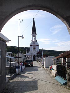 &eacute;glise nuestra se&ntilde;ora de guadalupe &agrave; Cuetzal&aacute;n au Mexique