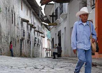 villageois de Cuetzal&aacute;n (&eacute;tat de Puebla, Mexique)