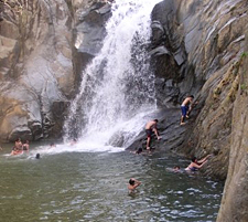 cascade Quimixto pr&egrave;s de Puerto Vallarta (&eacute;tat de Jalisco, Mexique)