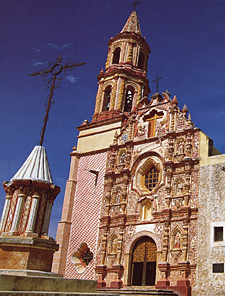 la mission de Nuestra Se&ntilde;ora de la Luz de Tancoyol (Quer&eacute;taro, Mexique)