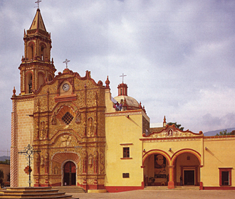 &eacute;glise Nuestro Se&ntilde;or Santiago de Jalp&aacute;n (ressemble beaucoup &agrave; celle de Tancoyol)
