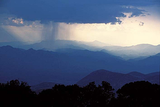 vue de la Sierra Gorda (état de Querétaro, Mexique)