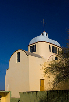 &eacute;glise du petit village de San Elias (nord-est de SLP)