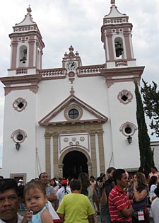Temple de la Santa Veracruz &agrave; Taxco (&eacute;tat de Guerrero, Mexique)